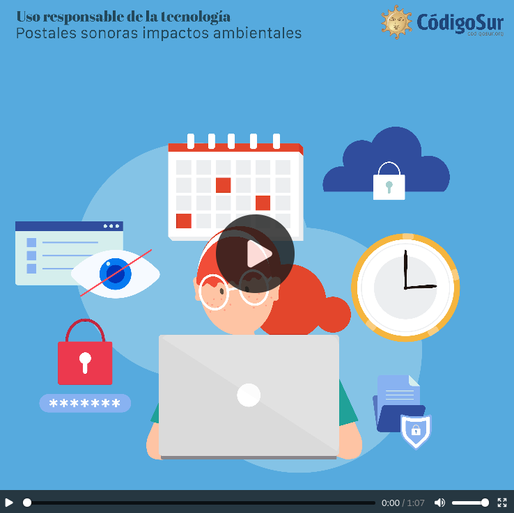 Postales Sonoras: Uso responsable de la tecnología